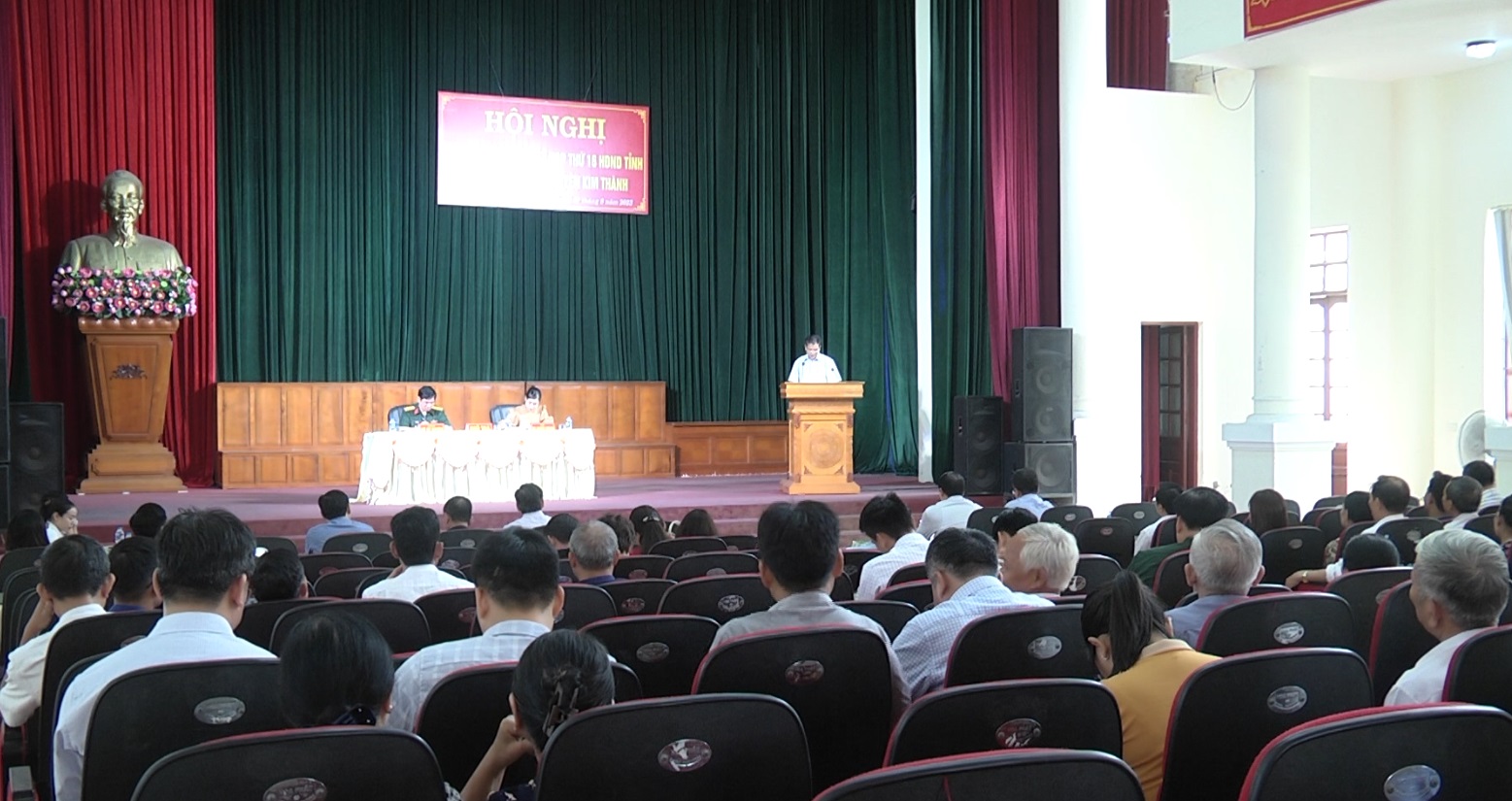 Tổ đại biểu HĐND tỉnh tiếp xúc với cử tri huyện Kim Thành